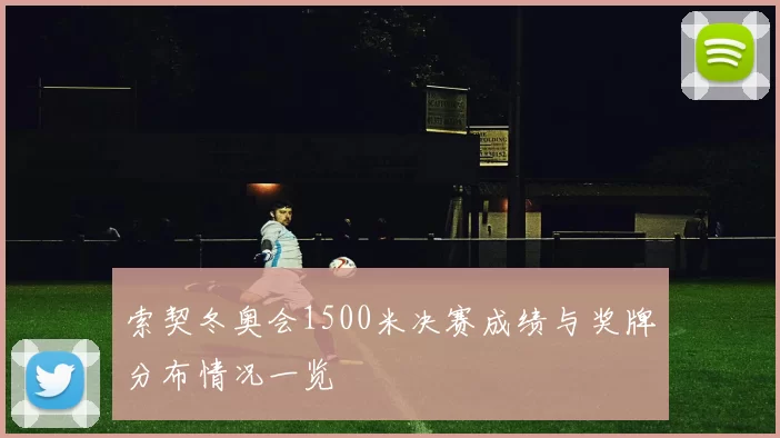 索契冬奥会1500米决赛成绩与奖牌分布情况一览